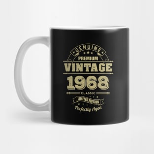 1968 vintage 50 years old birthday T-Shirt Mug